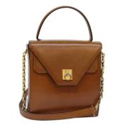 Pre-owned Leather celine-bags Celine Vintage , Brown , Dames