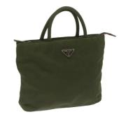 Pre-owned Nylon prada-bags Prada Vintage , Green , Dames