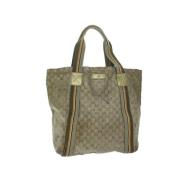 Pre-owned Canvas gucci-bags Gucci Vintage , Beige , Dames