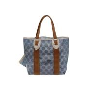 Pre-owned Canvas celine-bags Celine Vintage , Blue , Dames