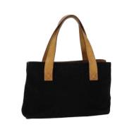 Pre-owned Canvas handbags Celine Vintage , Black , Dames