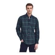 Op maat gemaakt herenshirt Barbour , Green , Heren