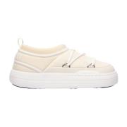 Icon Slip-On Schoenen met Flatform Zool Moon Boot , Beige , Dames