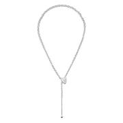 Handelsmerk Lariat ketting in sterling zilver met hartmotief Gucci , G...