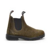 Groene Suede Beatles Schoenen Blundstone , Green , Dames