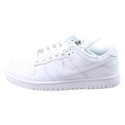 Triple White Dunk Low Sneakers Nike , White , Heren