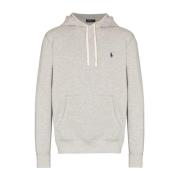 Grijze Sweater met Pony Motif Hood Polo Ralph Lauren , Gray , Heren