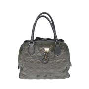 Pre-owned Nylon handbags Dior Vintage , Gray , Dames