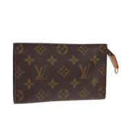 Pre-owned Canvas louis-vuitton-bags Louis Vuitton Vintage , Brown , Da...