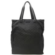 Pre-owned Fabric totes Gucci Vintage , Black , Dames