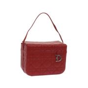 Pre-owned Leather dior-bags Dior Vintage , Red , Dames