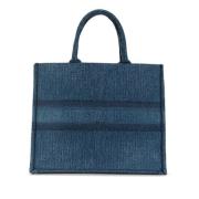 Pre-owned Denim totes Dior Vintage , Blue , Dames