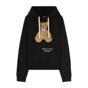 Beer Applicatie Hoodie Sweater Palm Angels , Black , Heren