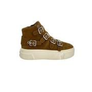 Metalen Gesp Sneaker in Bruin ASH , Brown , Dames