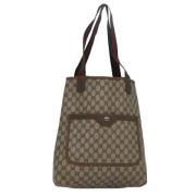 Pre-owned Leather gucci-bags Gucci Vintage , Brown , Dames