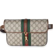 Pre-owned Canvas gucci-bags Gucci Vintage , Beige , Dames