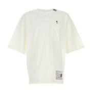 Eend Borduurwerk Tee Mihara Yasuhiro , White , Heren