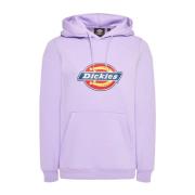 Icon Logo Hoodie Sweatshirt Paars Dickies , Purple , Dames