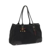 Pre-owned Canvas gucci-bags Gucci Vintage , Black , Dames