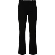 Zwarte Broek voor Vrouwen Aw24 Max Mara , Black , Dames