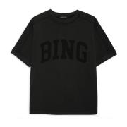 Vintage Black Wash Tee Jaylin Top Anine Bing , Black , Dames