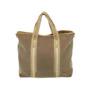 Pre-owned Canvas handbags Prada Vintage , Beige , Dames