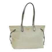 Pre-owned Nylon prada-bags Prada Vintage , Beige , Dames