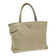 Pre-owned Nylon prada-bags Prada Vintage , Beige , Dames