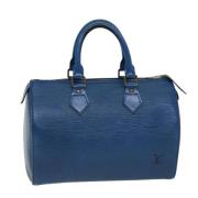 Pre-owned Leather louis-vuitton-bags Louis Vuitton Vintage , Blue , Da...