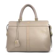 Pre-owned Leather celine-bags Celine Vintage , Beige , Dames