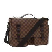 Pre-owned Canvas louis-vuitton-bags Louis Vuitton Vintage , Brown , Da...