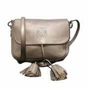 Pre-owned Leather shoulder-bags Loewe Pre-owned , Brown , Dames