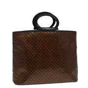 Pre-owned Canvas totes Celine Vintage , Brown , Dames