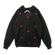 Zwarte Lichtgewicht Hoodie Skipper Sweatshirt Iuter , Black , Heren