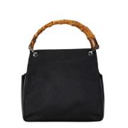 Pre-owned Canvas gucci-bags Gucci Vintage , Black , Dames