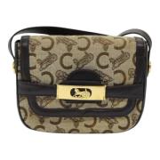 Pre-owned Canvas celine-bags Celine Vintage , Beige , Dames