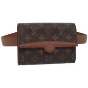 Pre-owned Canvas crossbody-bags Louis Vuitton Vintage , Brown , Dames