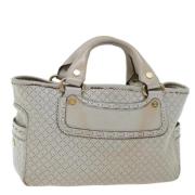 Pre-owned Leather celine-bags Celine Vintage , Gray , Dames