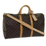 Pre-owned Canvas louis-vuitton-bags Louis Vuitton Vintage , Brown , Da...