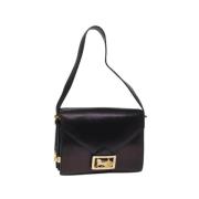 Pre-owned Leather celine-bags Celine Vintage , Black , Dames