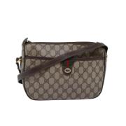 Pre-owned Leather gucci-bags Gucci Vintage , Beige , Dames