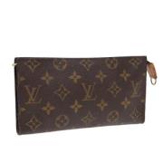 Pre-owned Canvas pouches Louis Vuitton Vintage , Brown , Dames