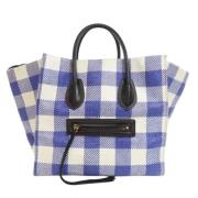 Pre-owned Fabric handbags Celine Vintage , Blue , Dames