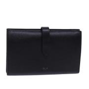 Pre-owned Leather wallets Celine Vintage , Black , Dames