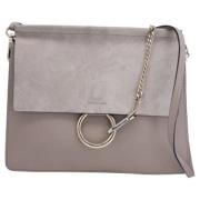 Pre-owned Leather crossbody-bags Chloé Pre-owned , Gray , Dames