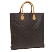 Pre-owned Canvas louis-vuitton-bags Louis Vuitton Vintage , Brown , Da...