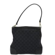 Pre-owned Canvas gucci-bags Gucci Vintage , Black , Dames