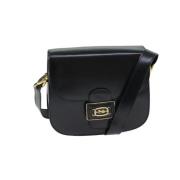 Pre-owned Leather celine-bags Celine Vintage , Black , Dames