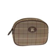 Pre-owned Cotton pouches Burberry Vintage , Beige , Dames