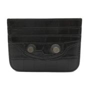 Pre-owned Leather wallets Balenciaga Vintage , Black , Dames